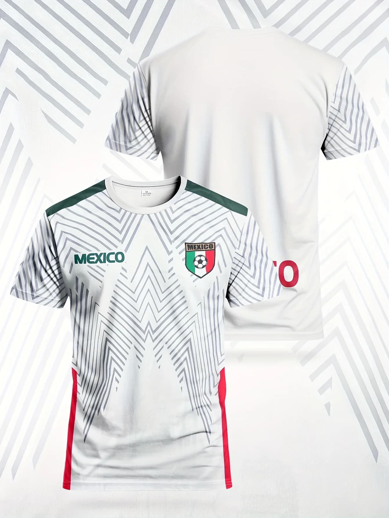 New Mexico Men's Youth Football T-shirt and Comfortable Casual Jerseys Fashionable Match Training Sportswear Family Kids Tees
