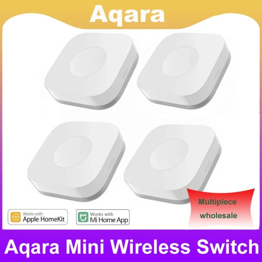 Aqara Mini wireless switch Zigbee sensor control button with an intelligent remote control key for Apple HomeKit Mijia Xiaomi