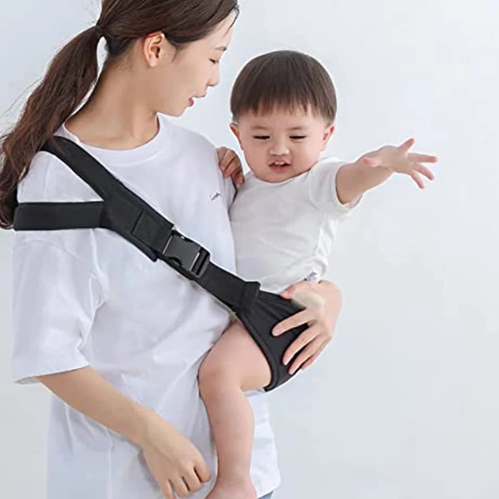 Marsupio neonato portatile Sling Baby Wraps Strap una spalla risparmio di manodopera bambino mezzo avvolto con particelle antiscivolo morbide
