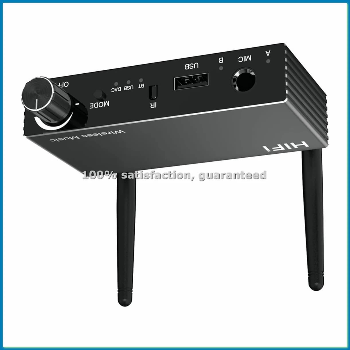 Adattatore Audio Bluetooth 5.3, Trasmettitore Bluetooth per TV, Adattatore Audio Wireless per Stereo Domestico/Auricolari/Altoparlanti-ABWO