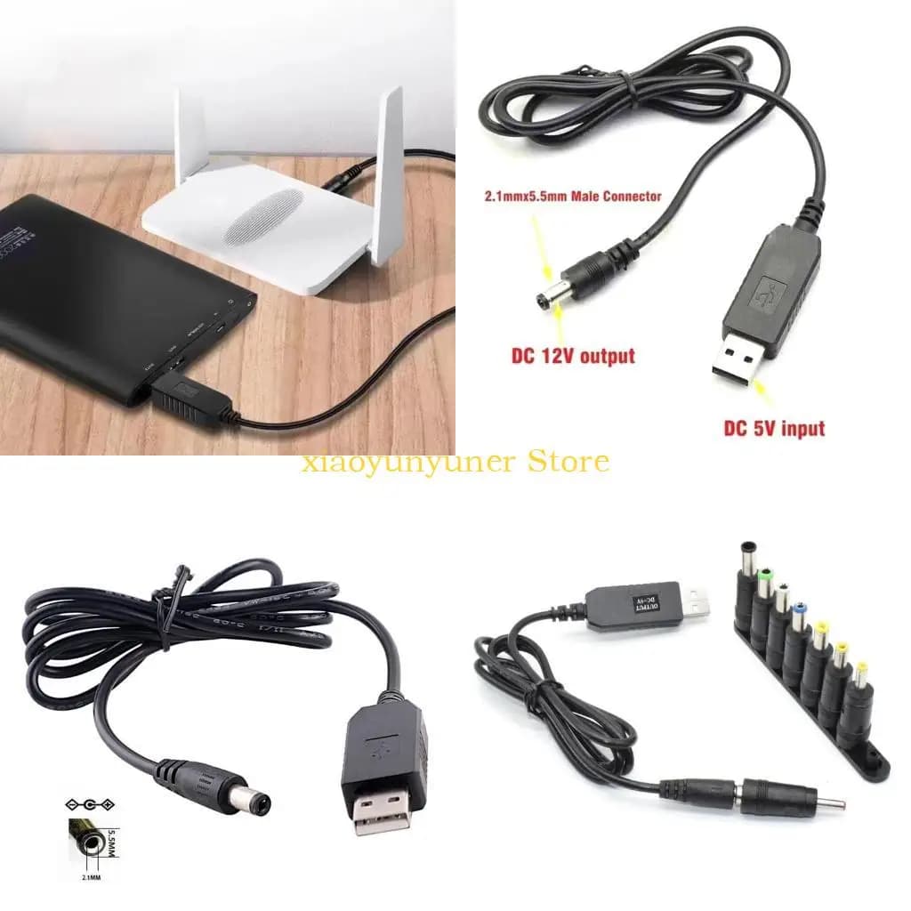 P9JB USB Converter for 5V 9V 12V USB Connector Cable for 8