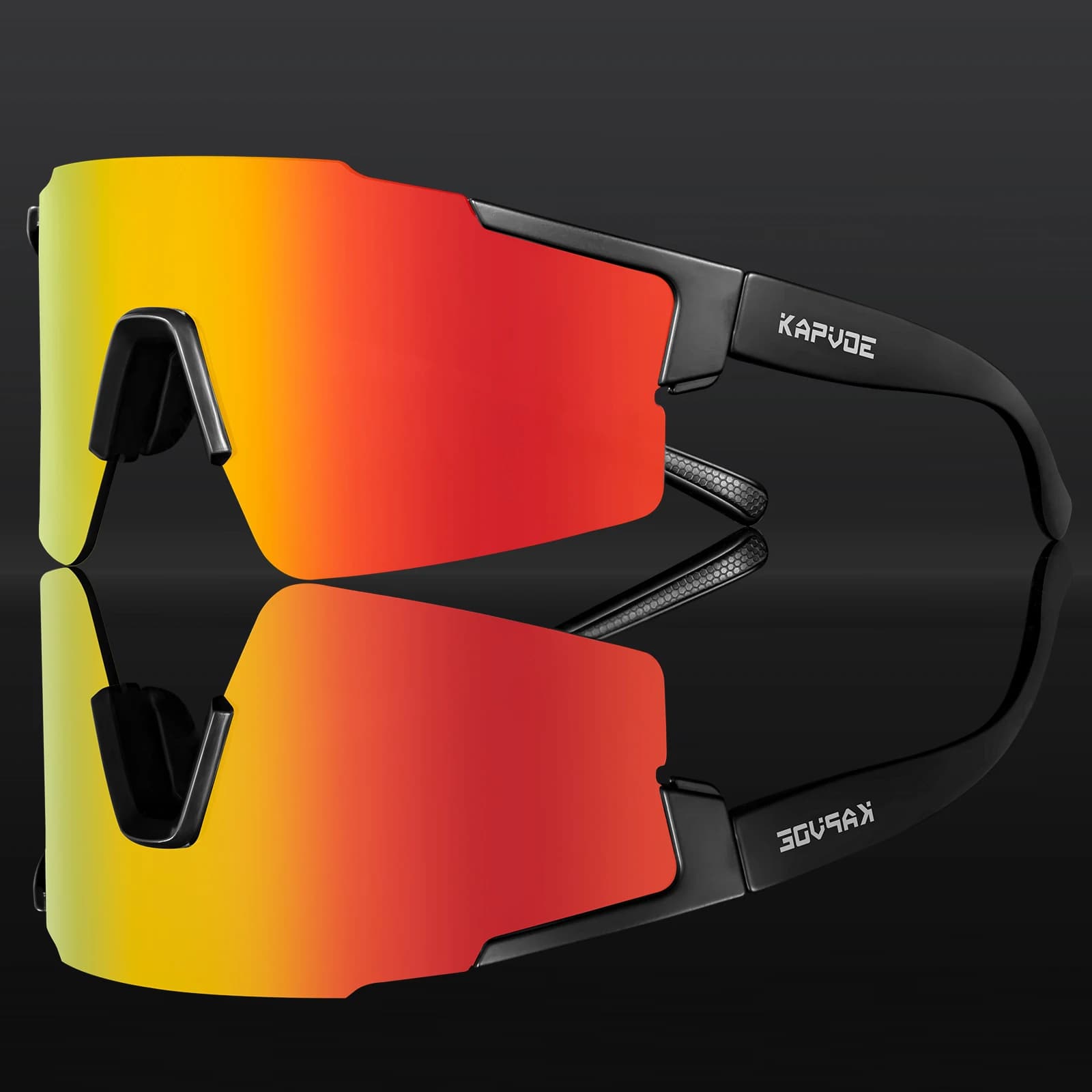 Kapvoe Bike Sunglasses Cycling Glasses MTB Bicycle Glasses Photochromic Sports Goggles Eyewear Outdoor UV400 Bike Accessories