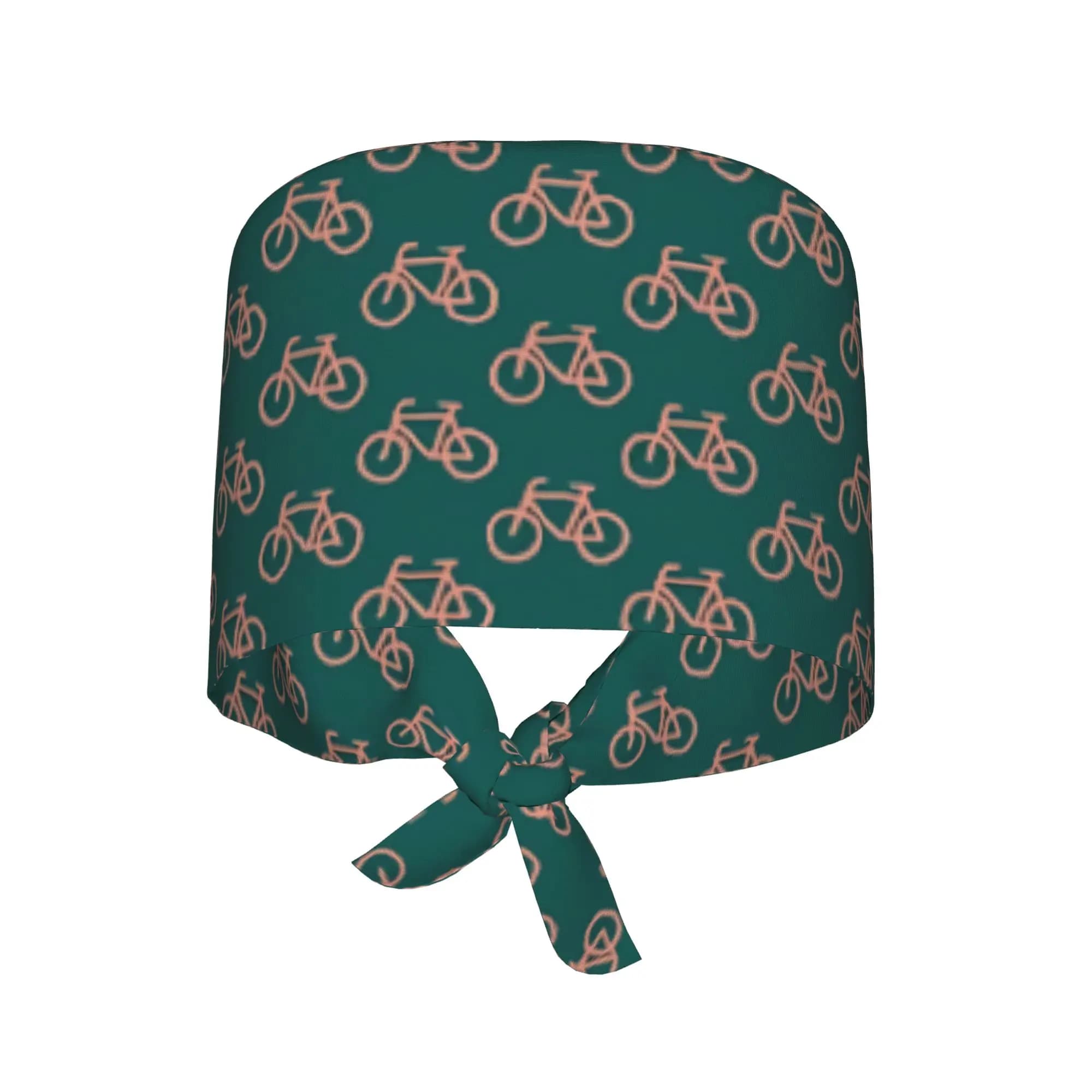 Bike Peach And Pine Working Hat, Adjustable Work Hat, Fashionable, Printed, Multi-scenario