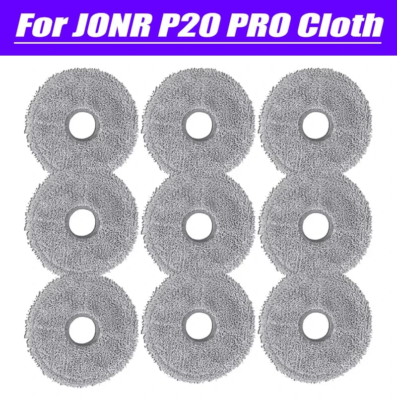 Per JONR P20 PRO Robot Aspirapolvere Pezzi di ricambio Mop Panno Pad 1:1 2PCS 4PCS 6PCS 9PCS