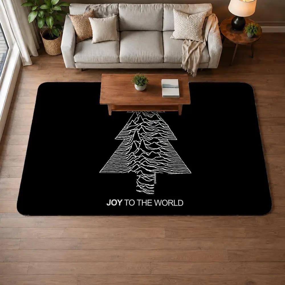 Band JJoy Division Floor Mat Non-Slip Door Mat,Bath Mat,Kitchen Mat,Super Absorbent Washable Rug for Entryway