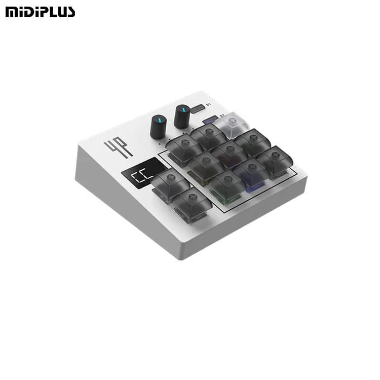 MIDIPLUS Miglior controller per tastiera USB Midi ad alte prestazioni Pad per batteria a 11 tasti Tastiera elettronica professionale per la produzione di battitura