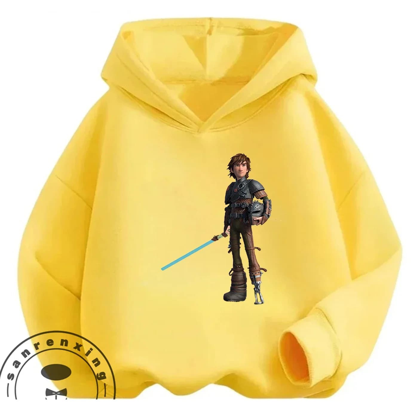 Trendy Spring Autumn Hoodie How To Train Your Dragon Cool Printed Sweatshirt Soft Comfortable Daily Casual Wear For Children