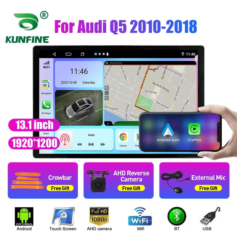13.1 inch Car Radio For Honda CRIDER 2013-2019 MT Car DVD GPS Navigation Stereo Carplay 2 Din Central Multimedia Android Auto