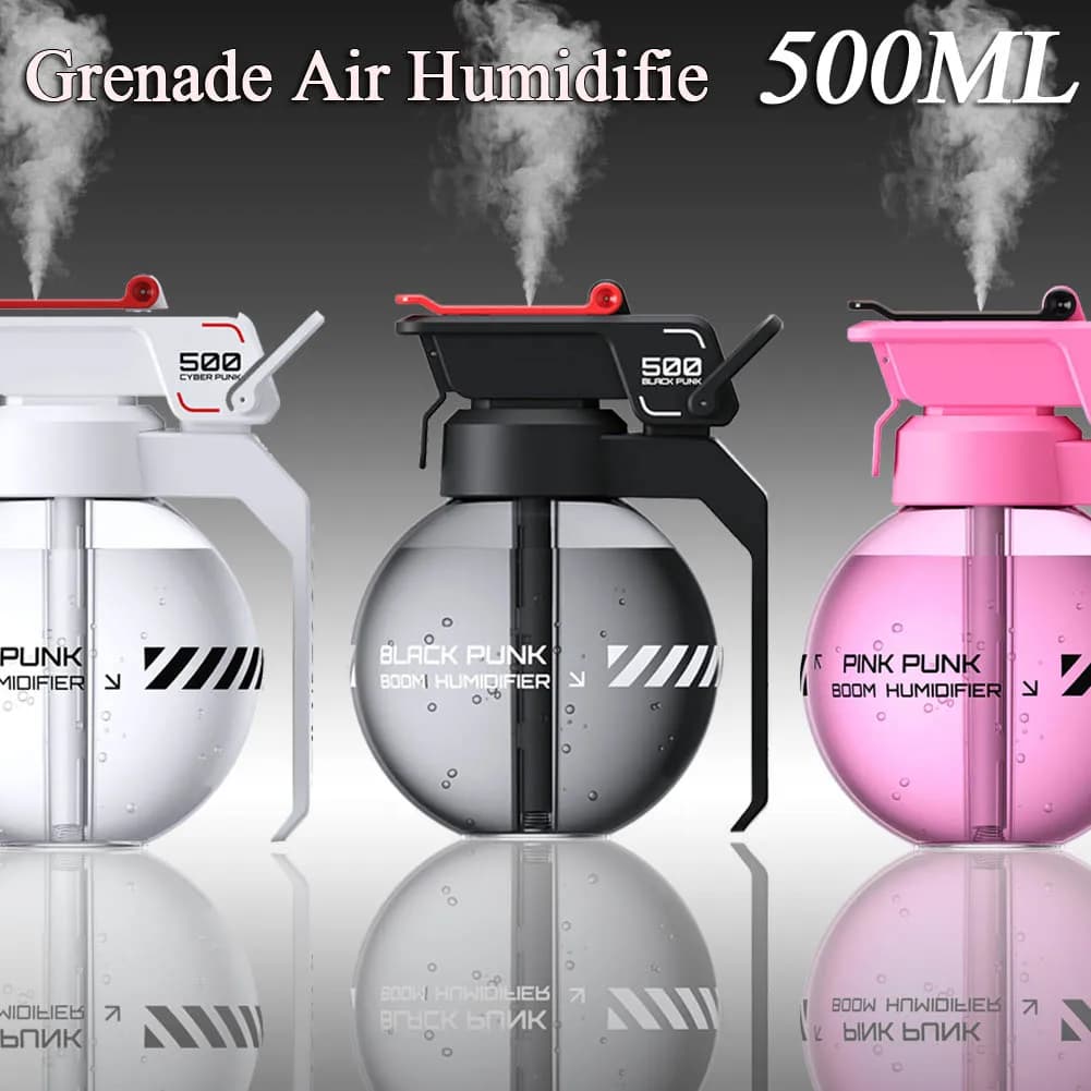 Creativo Granata Umidificatore Cyberpunk Granata Decorativa Olio Essenziale Aromaterapia Umidificatore Diffusore Regalo Creativo Esport