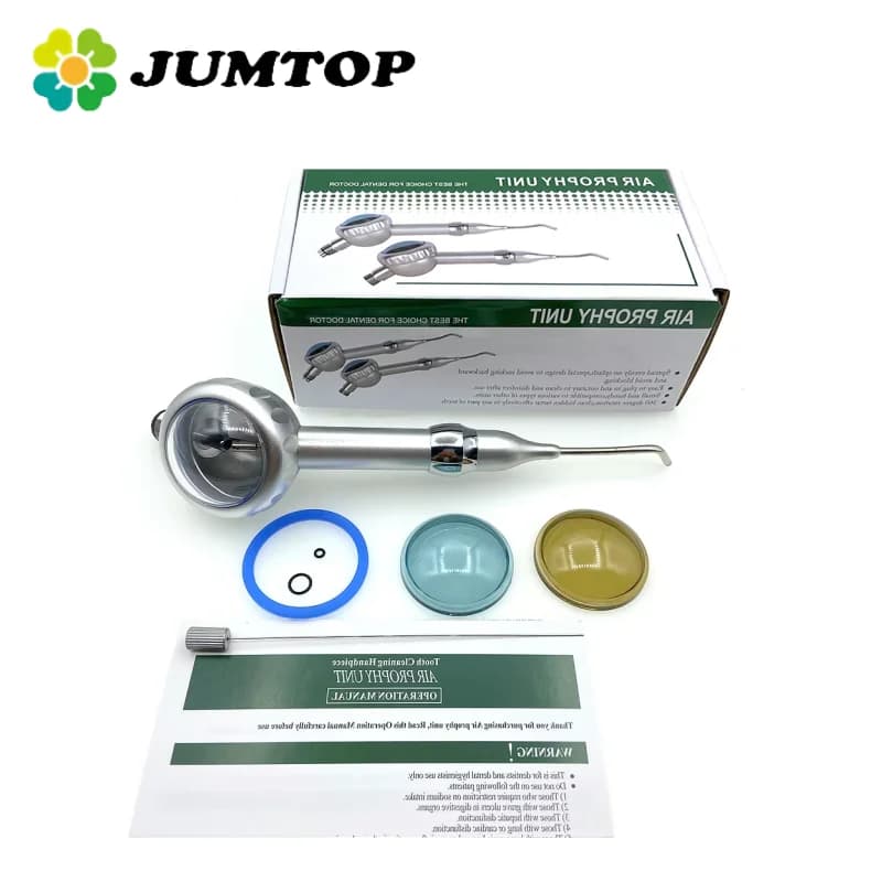 JUMTOP Dental Air Profile Unit Teeth Whitening Cleaning Air Polisher Oral Hygiene Polishing Tool for Polishing Profiles Air Profile