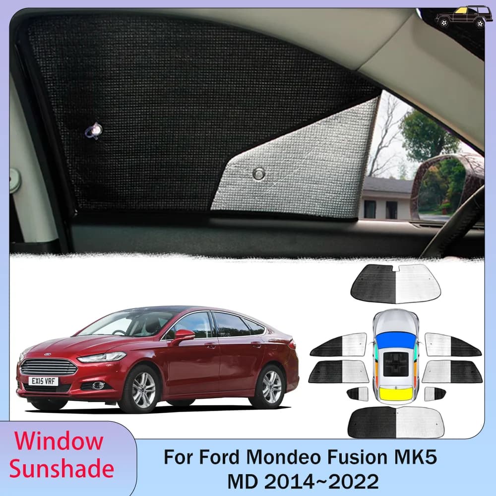Per Ford Mondeo Fusion MK5 MD 2014 ~ 2022 2015 2016 2017 2018 2019 2020 2021 Auto Parasole Lucernario Parabrezza Parasole Protezione Parasole Accessori