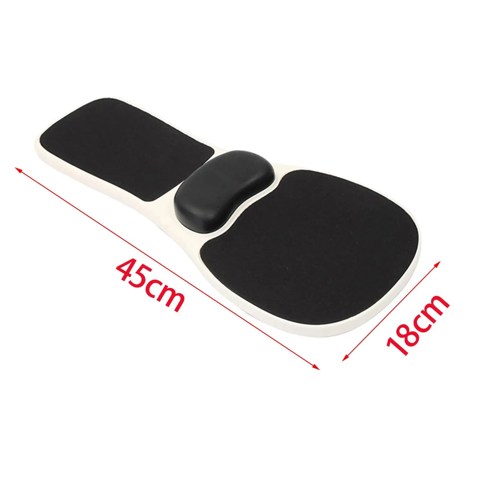 Tappetino per mouse con bracciolo Tappetino per mouse per computer Supporto per poggiapolsi regolabile per tavolo di casa
