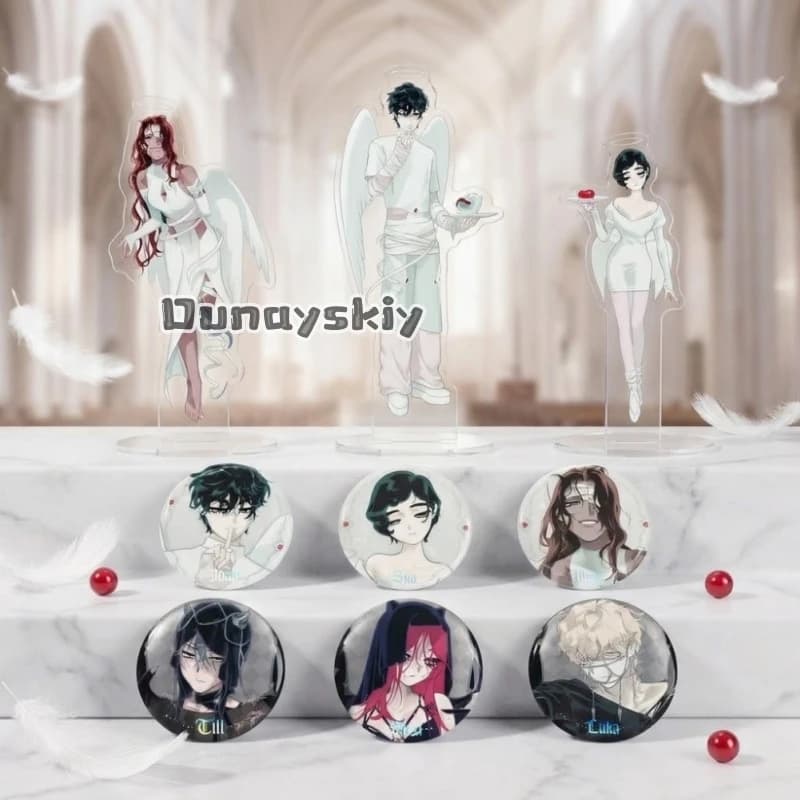 LWW*11 Alien Stage Peripherals Ivan Sua Hyuna Till Mizi Luka Badge Espositore in Acrilico Collezione Anime Regalo Abbigliamento Sexy Halloween