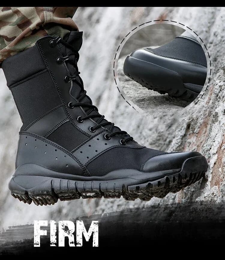 Stivali tattici impermeabili leggeri da allenamento Escursionismo all'aperto Scarpe in mesh traspirante Stivali da combattimento estivi Uomo Donna Arrampicata