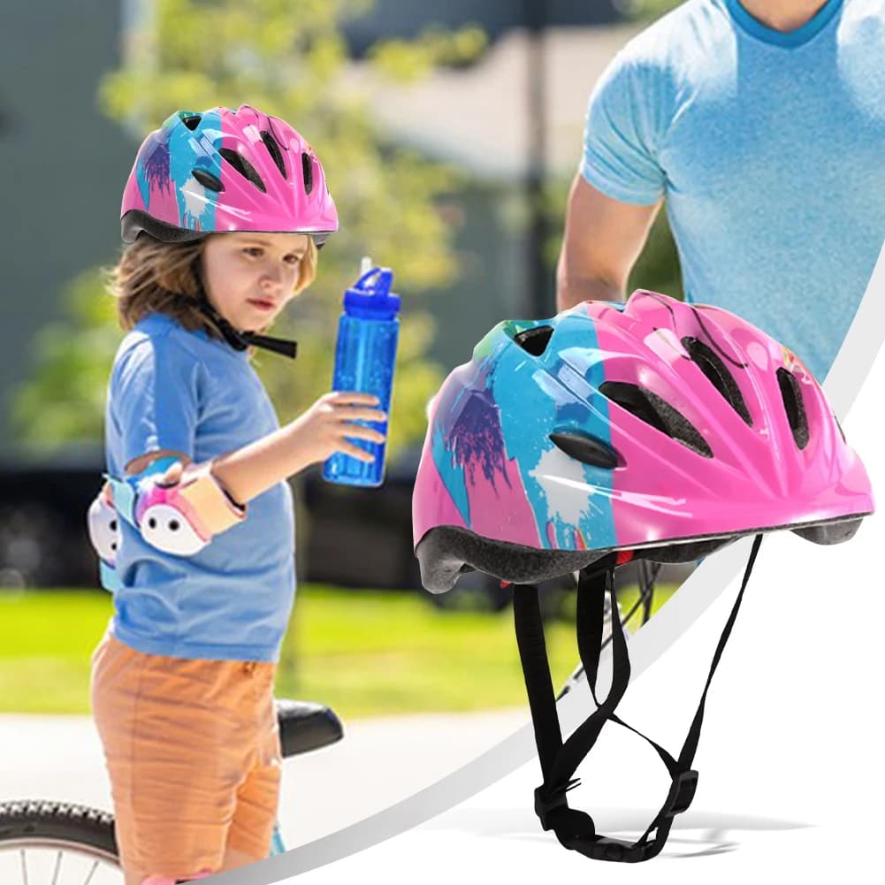 Children's MTB Road Bike Helmets EPS PC Children's Safe Cycling Helmet Breathable Skating Helmet for Riding Outdoor Sports Copricapo