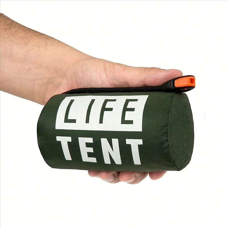 BHTS-Disaster Portable Outdoor Camping Tent Embossed Simple sleeping bag Hot emergency blanket Waterproof Adventure