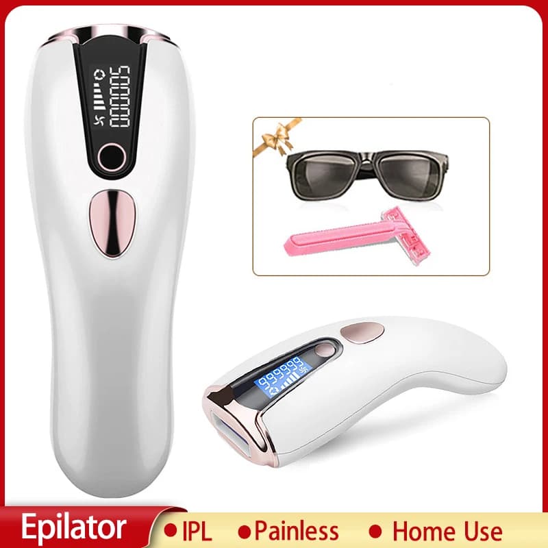 Epilatore Laser Mijia per Donne, Dispositivo IPL per Rimozione Permanente e Indolore dei Peli, Depilatore Elettrico Domestico