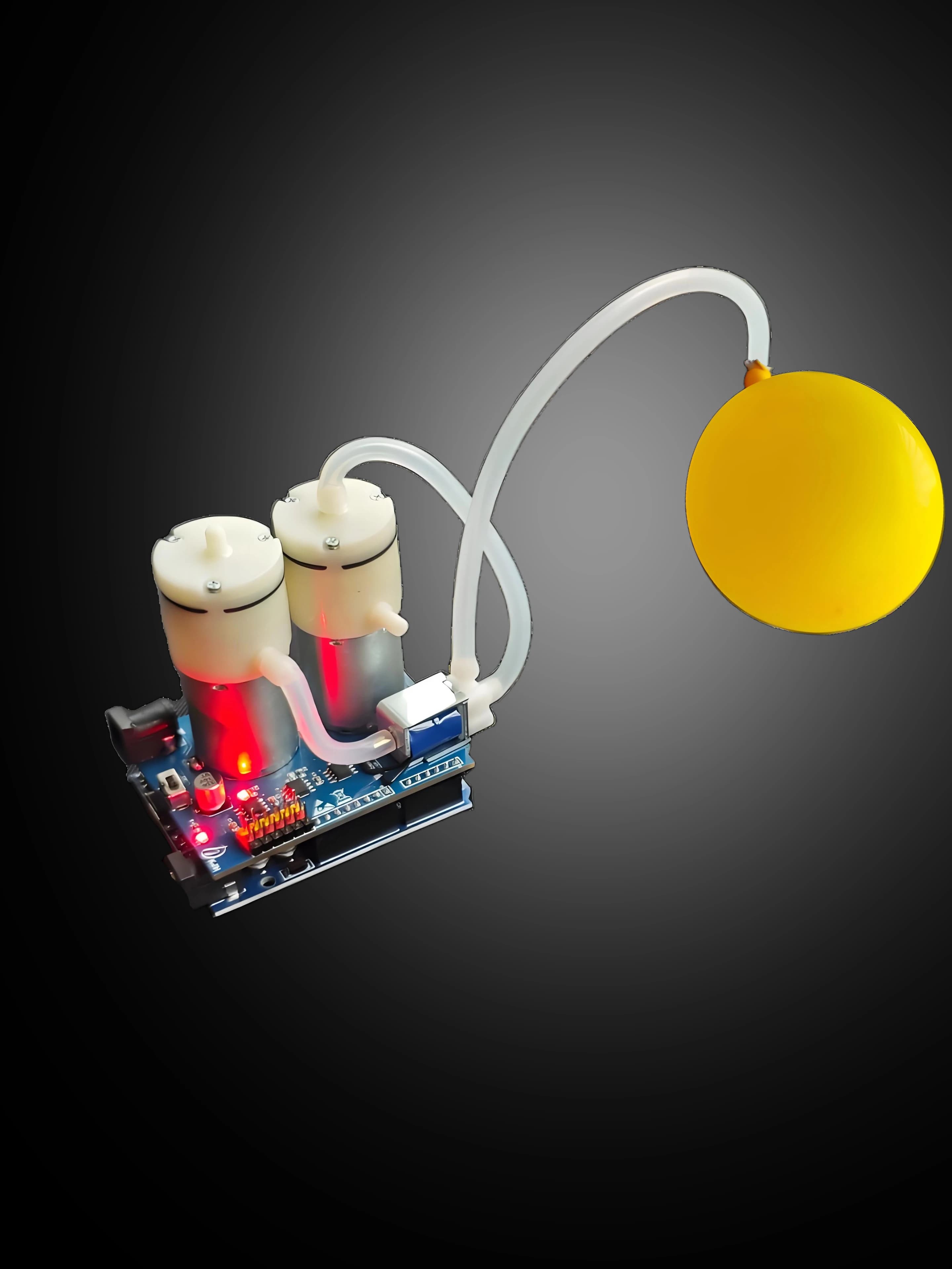 Supporto arduino espansione pompa per vuoto elettrovalvola azionamento multifunzione simulazione di aspirazione disco per vuoto respiratorio