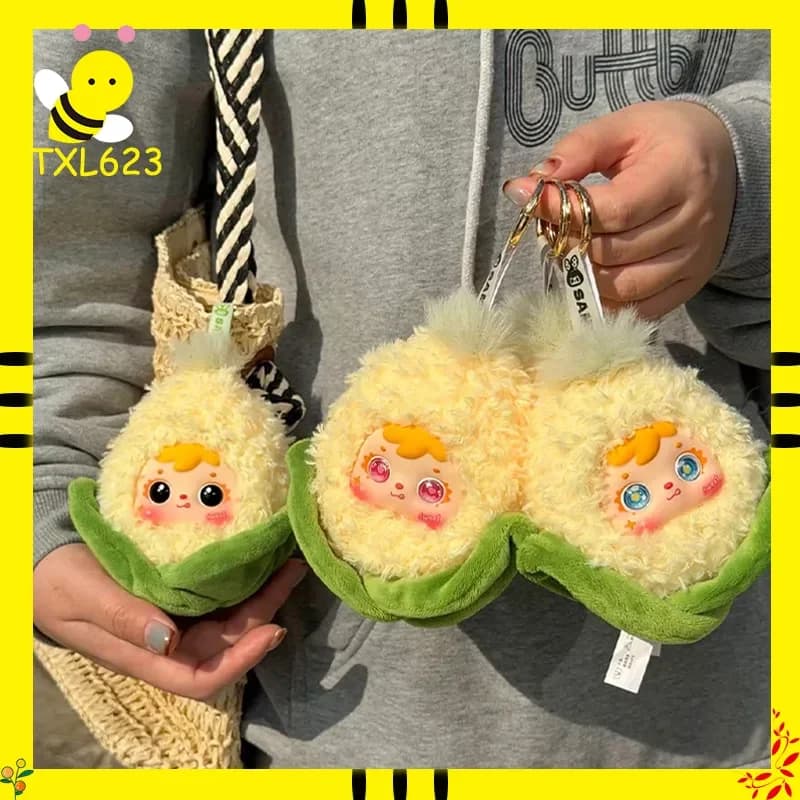Samuel Simpatico ciondolo in peluche di mais dolce Xu You Yusheng Blind Box Parco divertimenti Bambole periferiche Regalo per bambine