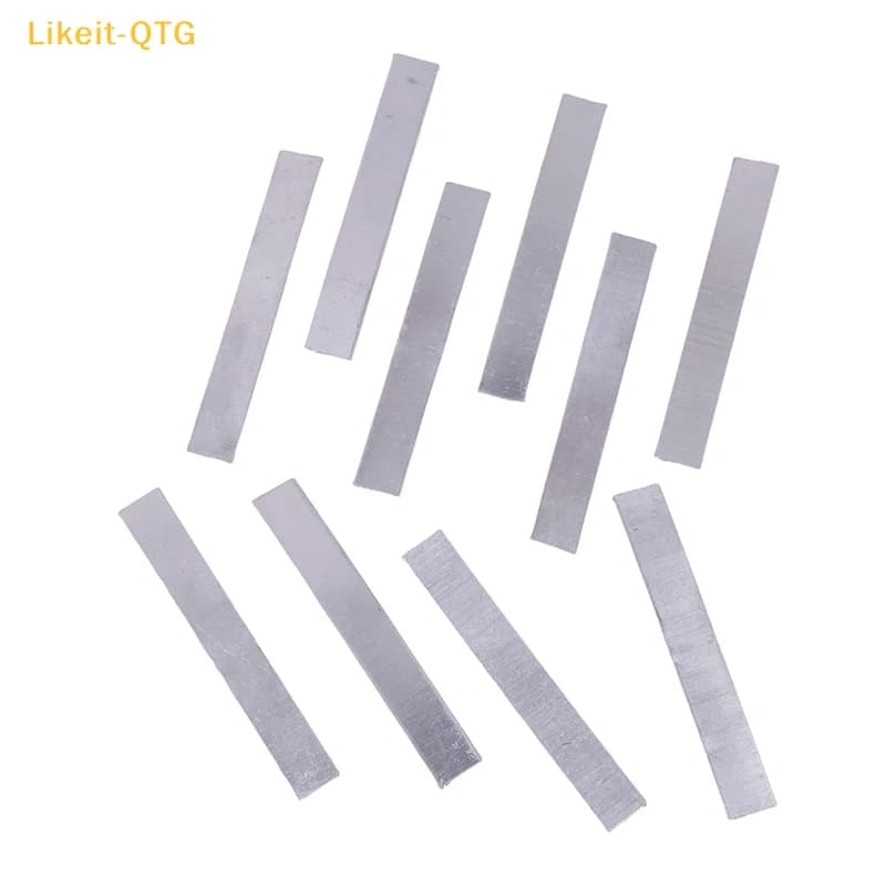 Unmissable offer: 10 flexible and foldable weights for aquarium plants - Durable and foldable metal strips for safe fixing of plants in the aquarium