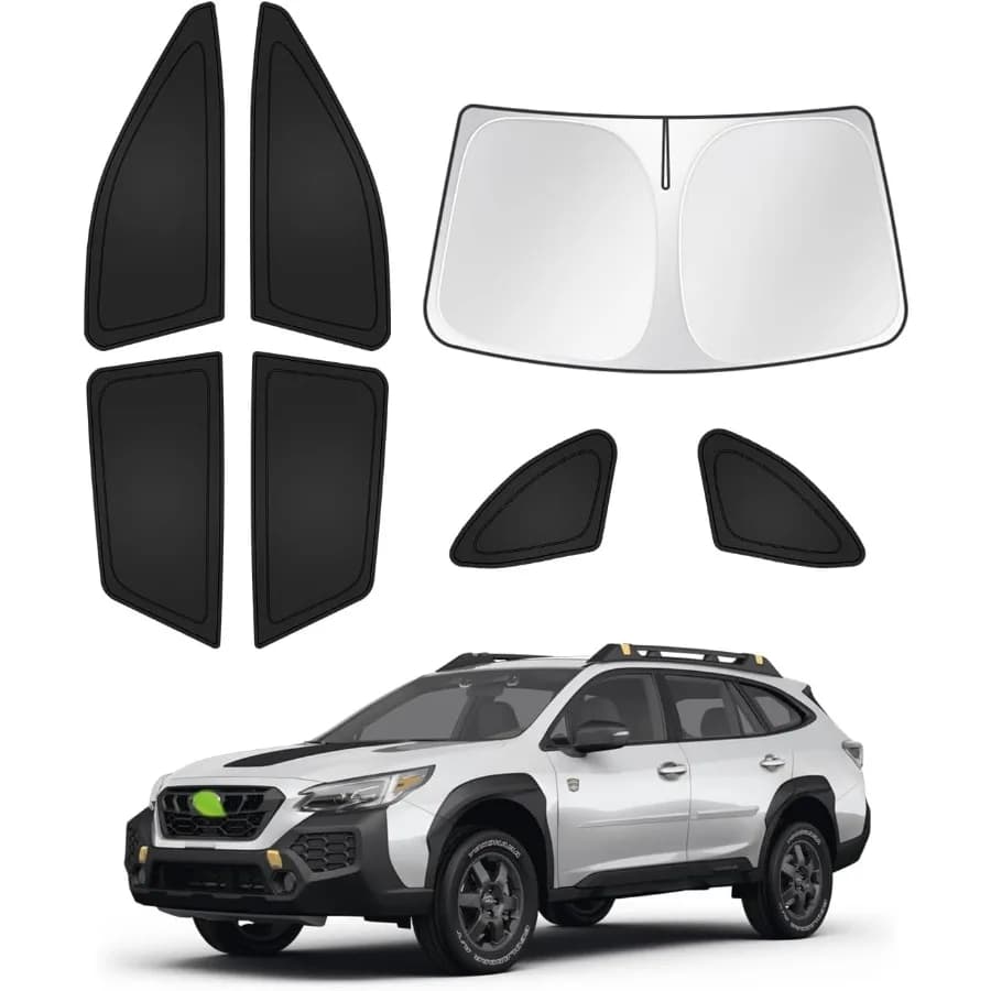 Tendine parasole per 20202025 Subaru Outback Accessori Parabrezza Parasole Lato Lunotto posteriore Ombra Copertura Visiera parasole Scudo Privacy Pr