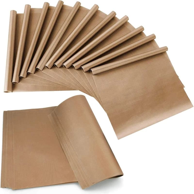 Heat Resistant PTFE Sheet for Heat Press - Cover Paper Protector Mats for Iron Sublimation Baking - Transfer Press Mat