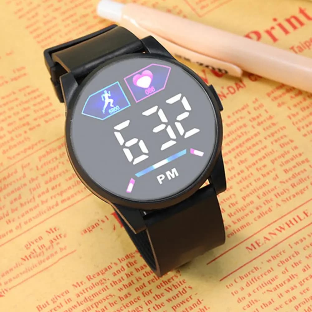 Smartwatch per Donne e Uomini con Schermo Touch Completo, Chiamate, Impermeabile, Tracker Fitness e Sportivo