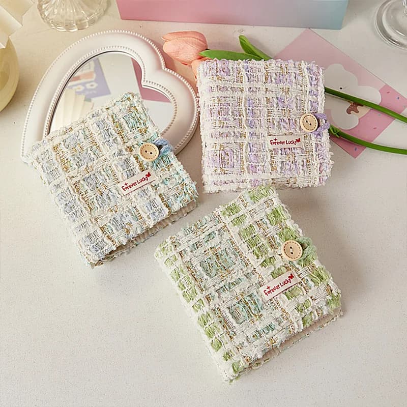 Ins Cute Pocket Notebook Binder Journal Line Grid Diary Agenda Planner panno 3 fori mini fasciatura blocco note cancelleria scolastica