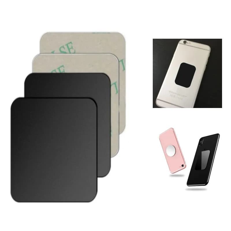 5pcs Magnetic Metal Plate For Magnetic Car Phone Holder Universal Iron Sheet Sticker Stand Mobile Phone Magnet Holder Mount