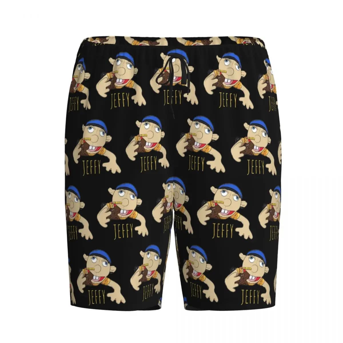 Custom Jeffy The Puppet Hot Selling! Shorts Sleeping Pants Men Pajama Pants Lounge Sleep Sleepwear Bottoms