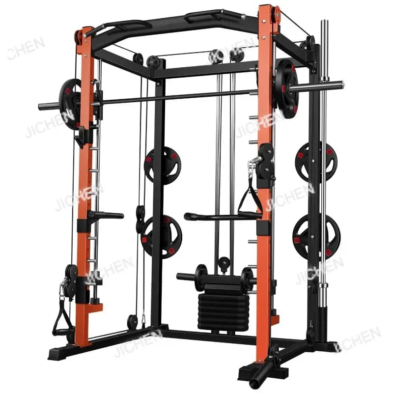 JC Multifunctional Home Fitness Equipment, Traction Bar, Smith Pulley Cable Machine