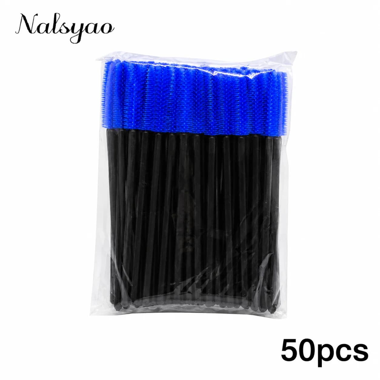 Lash Makeup Brush Eyelash Extension Makeup Tools 50 Pcs Disposable Silicone Mascara Stick Applicator Eye Eyelashes Brushes