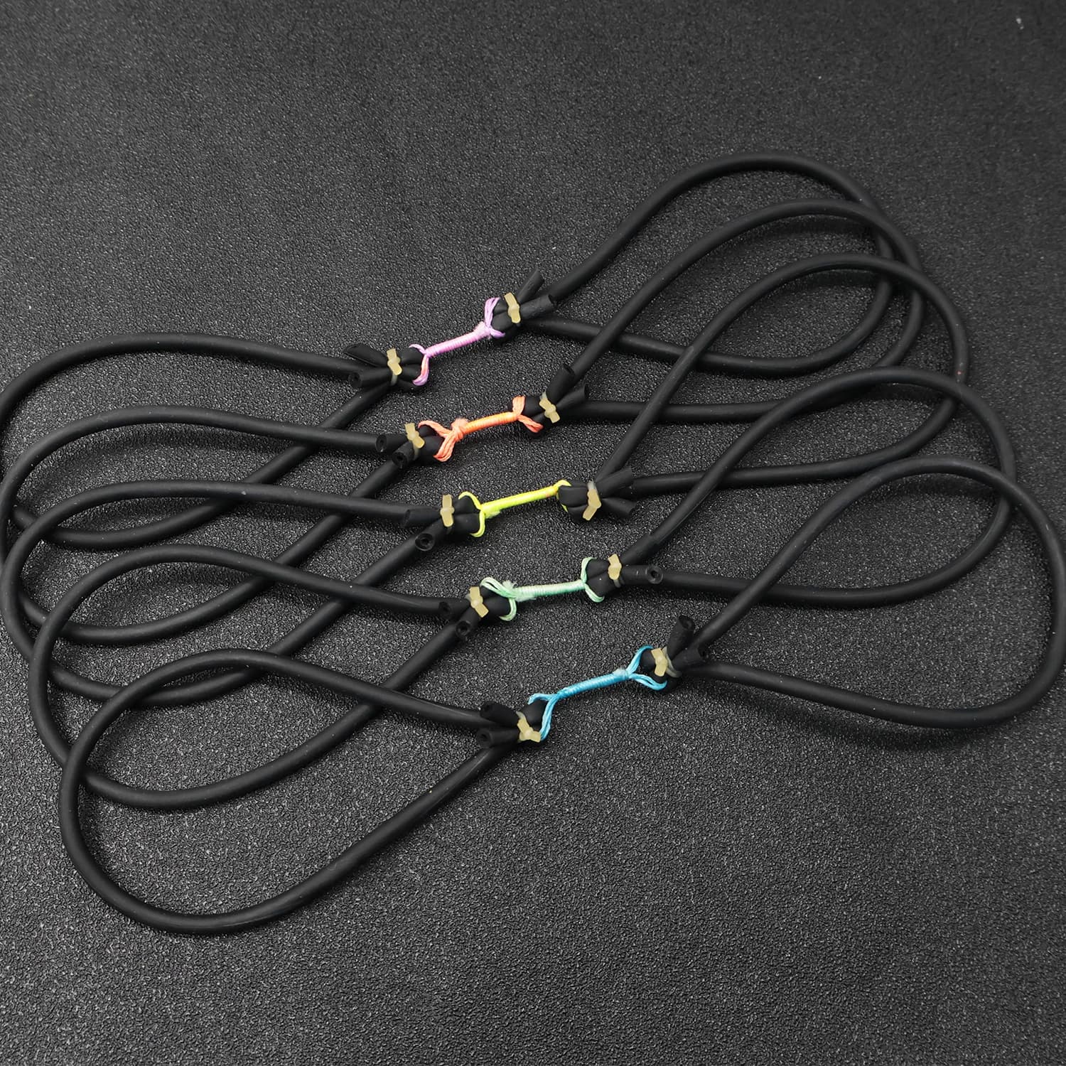 Set di 5 Fionde ad Alta Tensione con Elastico e Freccia, Accessori Professionali per la Caccia