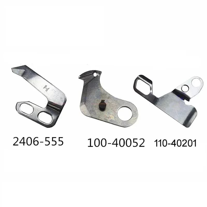Coltello mobile/fisso per JUKI DDL-9000 8700-7 Lama per taglio filo per macchina da cucire computerizzata a 1 ago 110-40052 D2406-555-DOH