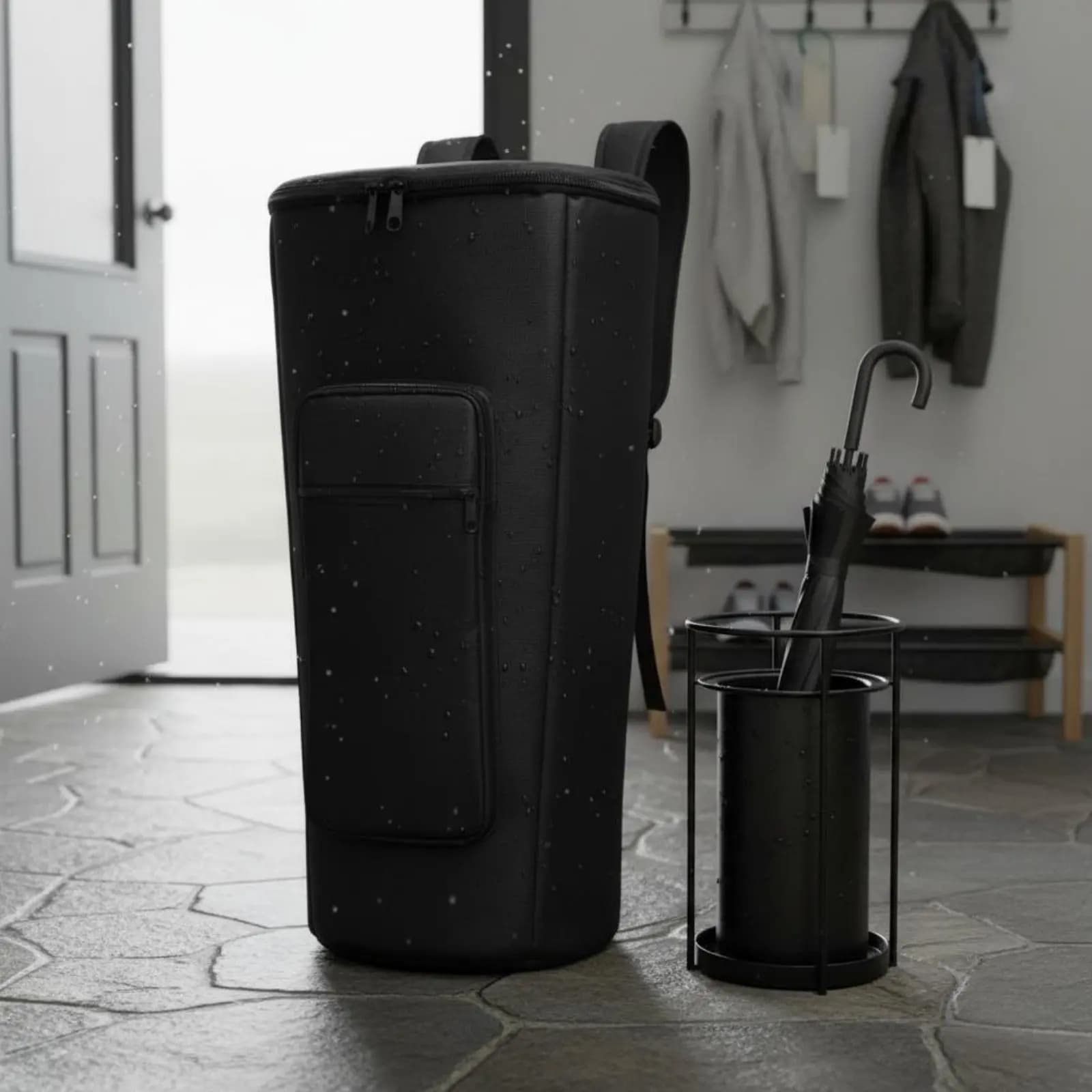 Borsa Impermeabile per Djembe, Custodia per Tamburo Africano, Protezione Portatile Imbottita per Concerti