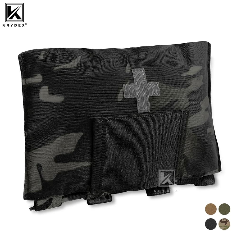 KRYDEX Tactical Blow-Out Medical Pouch Small IFAK First Aid Kit Medic Bag Outdoor Hunting Hiking Survival Accessories