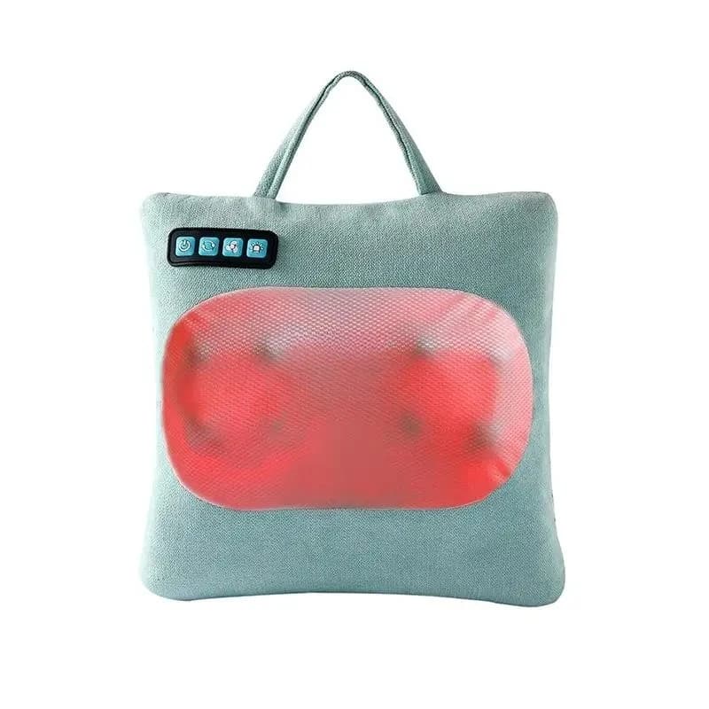 Cuscino lombare elettrico personalizzabile con massaggio, schienale, compressione a caldo, supporto lombare e massaggio.