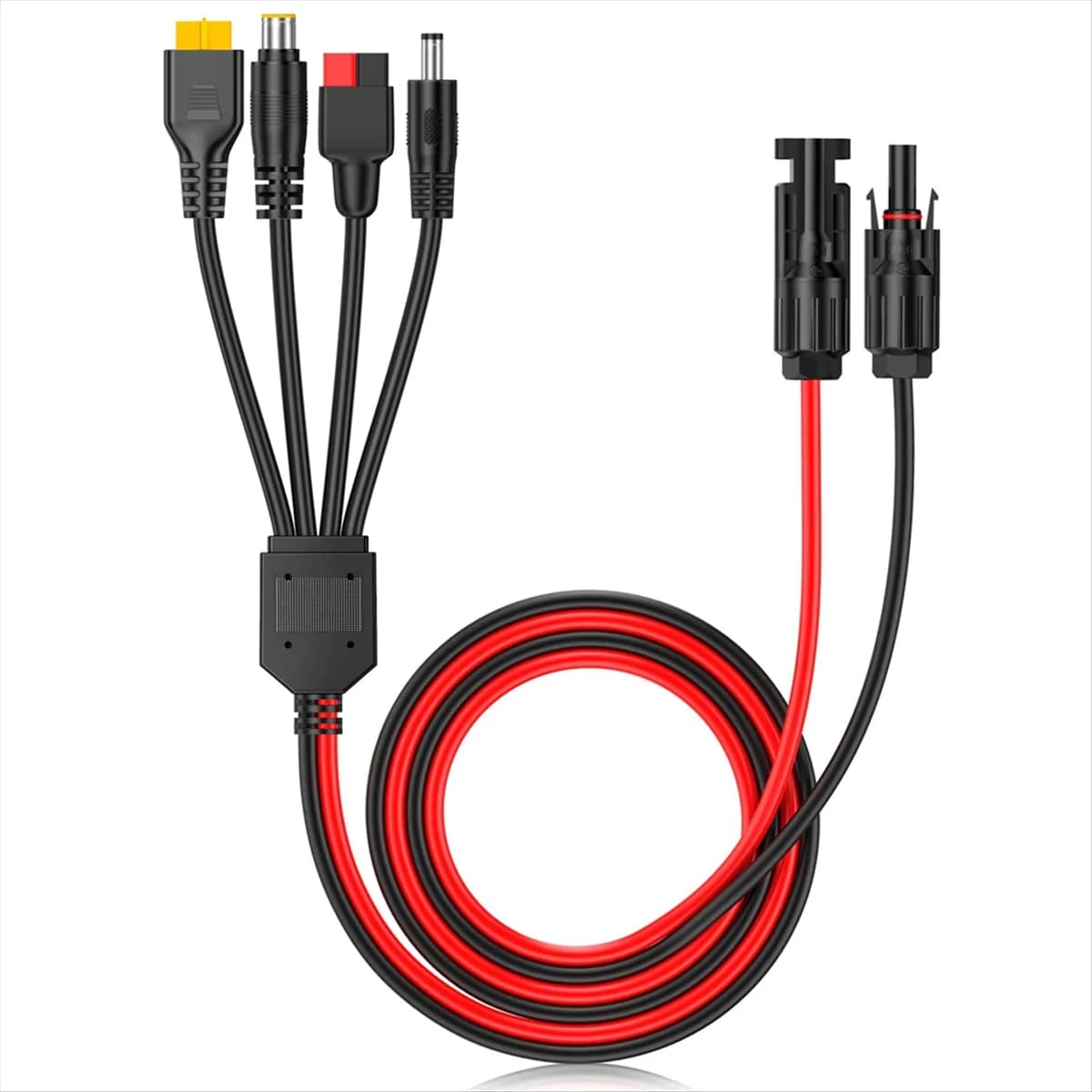 XT60 Femmina Conn 4 in 1 Connettore del pannello solare Cavo di prolunga Splitter per connettore Anderson Spina di alimentazione adattatore CC