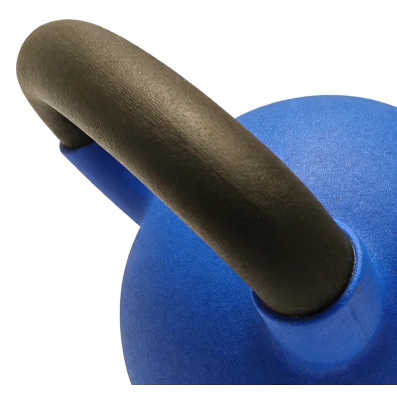 8KG Iron Kettlebell with Rubber Coating, Professional Strength Training Equipment