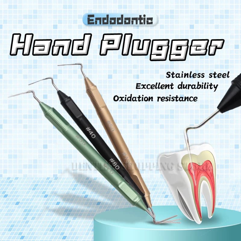 Dentist Equipment Endo Hand Pluggers Point Endodontic tool with nickel-titanium tips Dentale teeth whitening