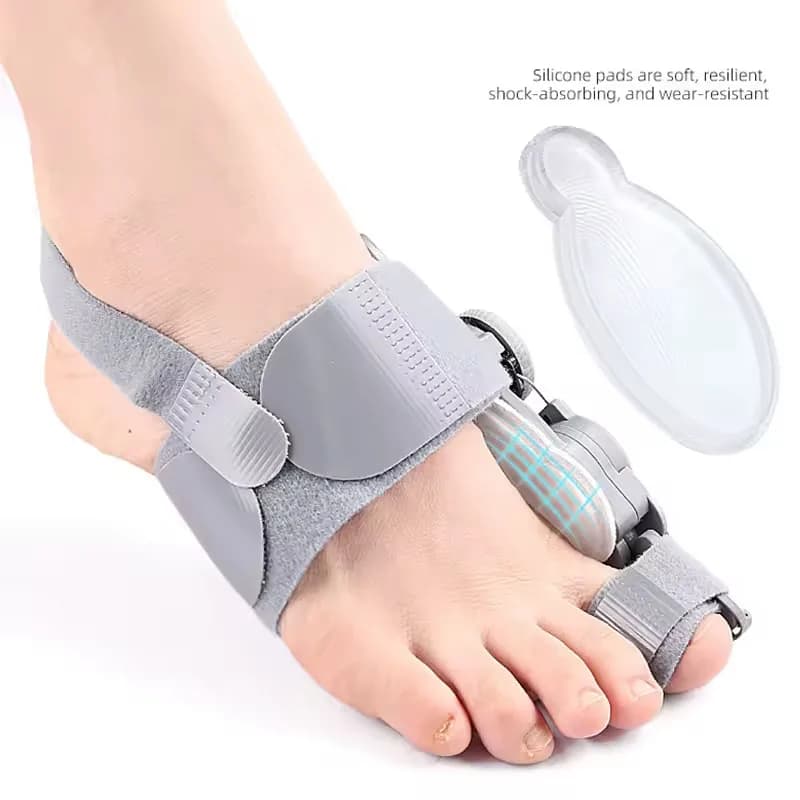 Correttore per alluce valgo con tutore per caviglia per donna uomo, raddrizzatore per dita dei piedi grandi per sollievo,luce valgo ortopedico trattato piedi sinistro e destro