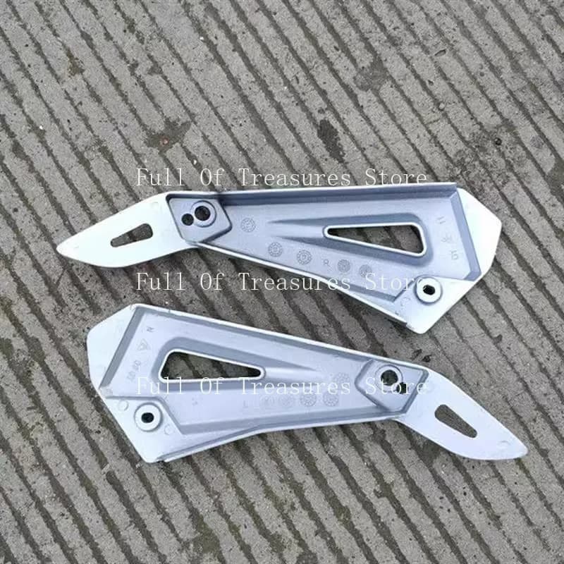 Adatto per EN125 EN125-2A HJ125-7A Moto 125cc Pedana Posteriore in Alluminio con Supporto Triangolare