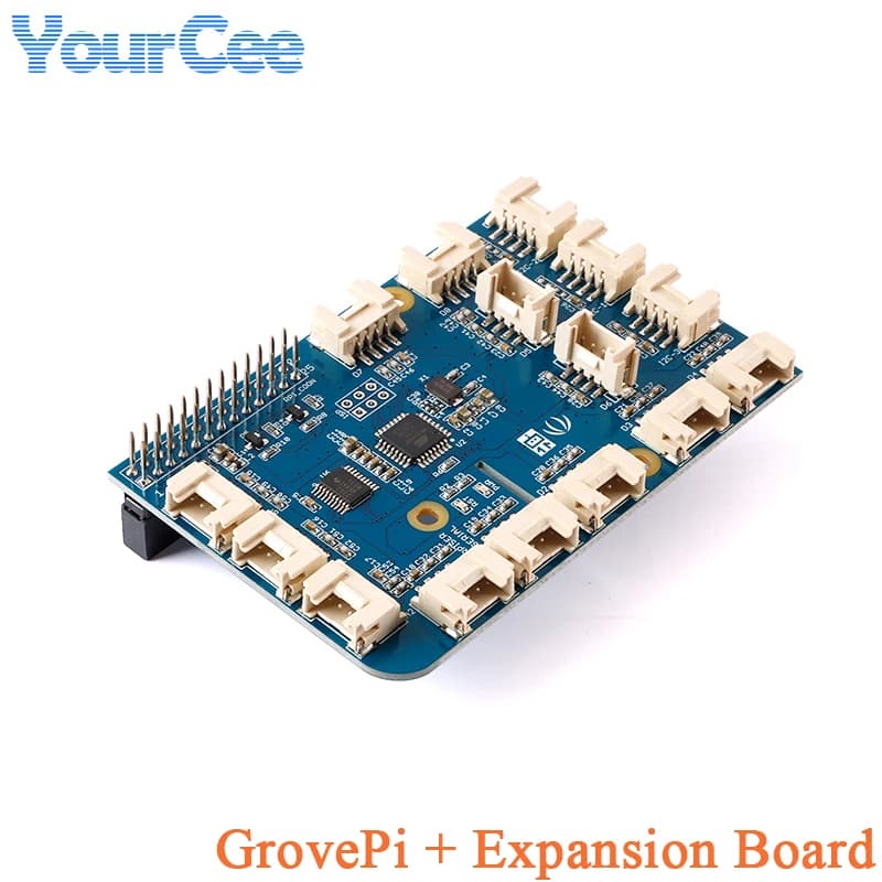 GrovePi + Raspberry SpreaderA compatible expansion card for Raspberry Pi 3 Model B+/2/3/3 B+