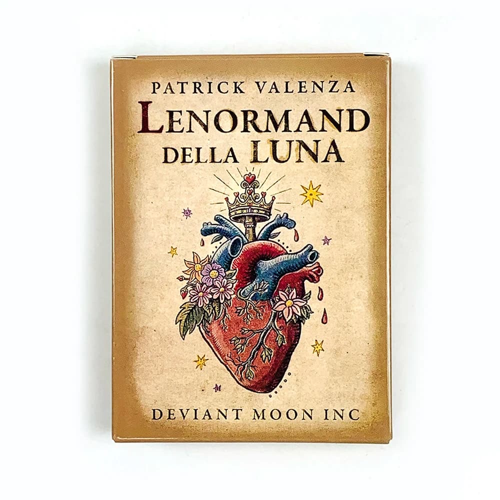 Carte Oracolo Lenormand Della Luna, 36 carte oracolo per la divinazione del destino, illustrazioni vivaci, ideali per la meditazione e i giochi di società