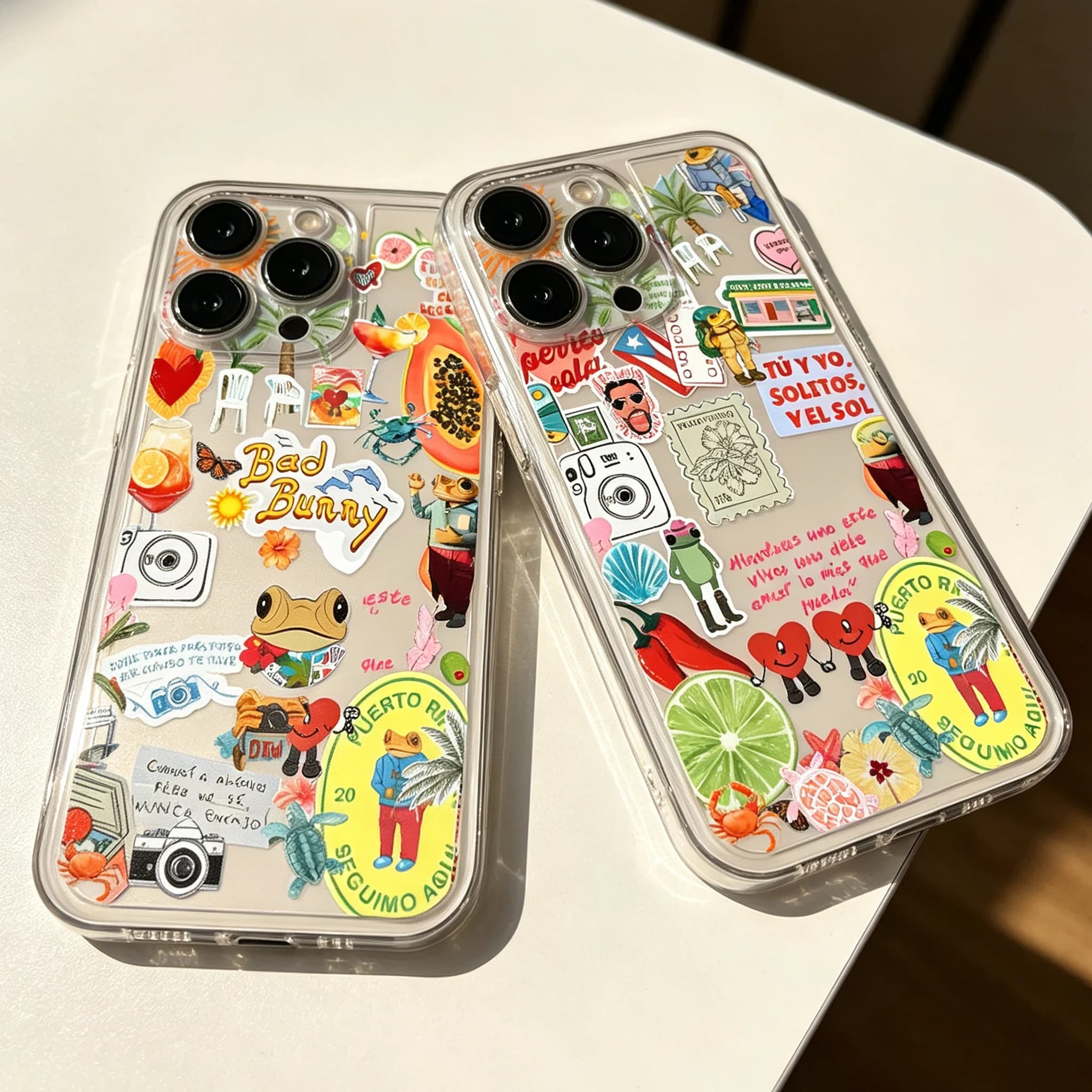 Bad Bunny Art Stickers Phone Case For Xiaomi Redmi Note 15 15C 14 13 12 12S 12C 11 10 10C 13C 10s A1 A2 A3 Pro Plus 4G 5G soft