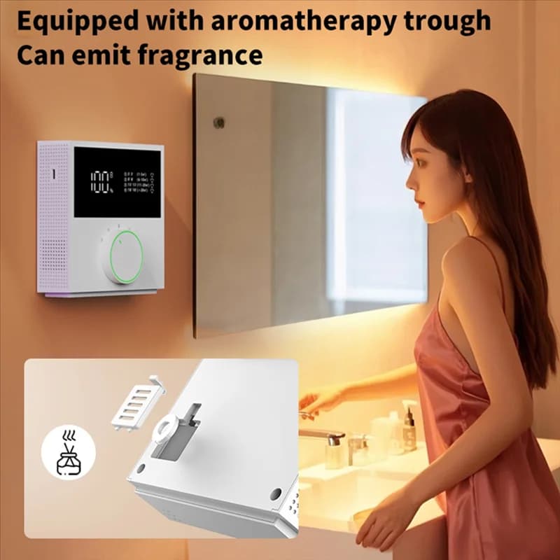 AT21-Purificatore d'aria negativo Assorbimento del dispositivo di fumo di seconda mano Dispositivo di eliminazione della formaldeide