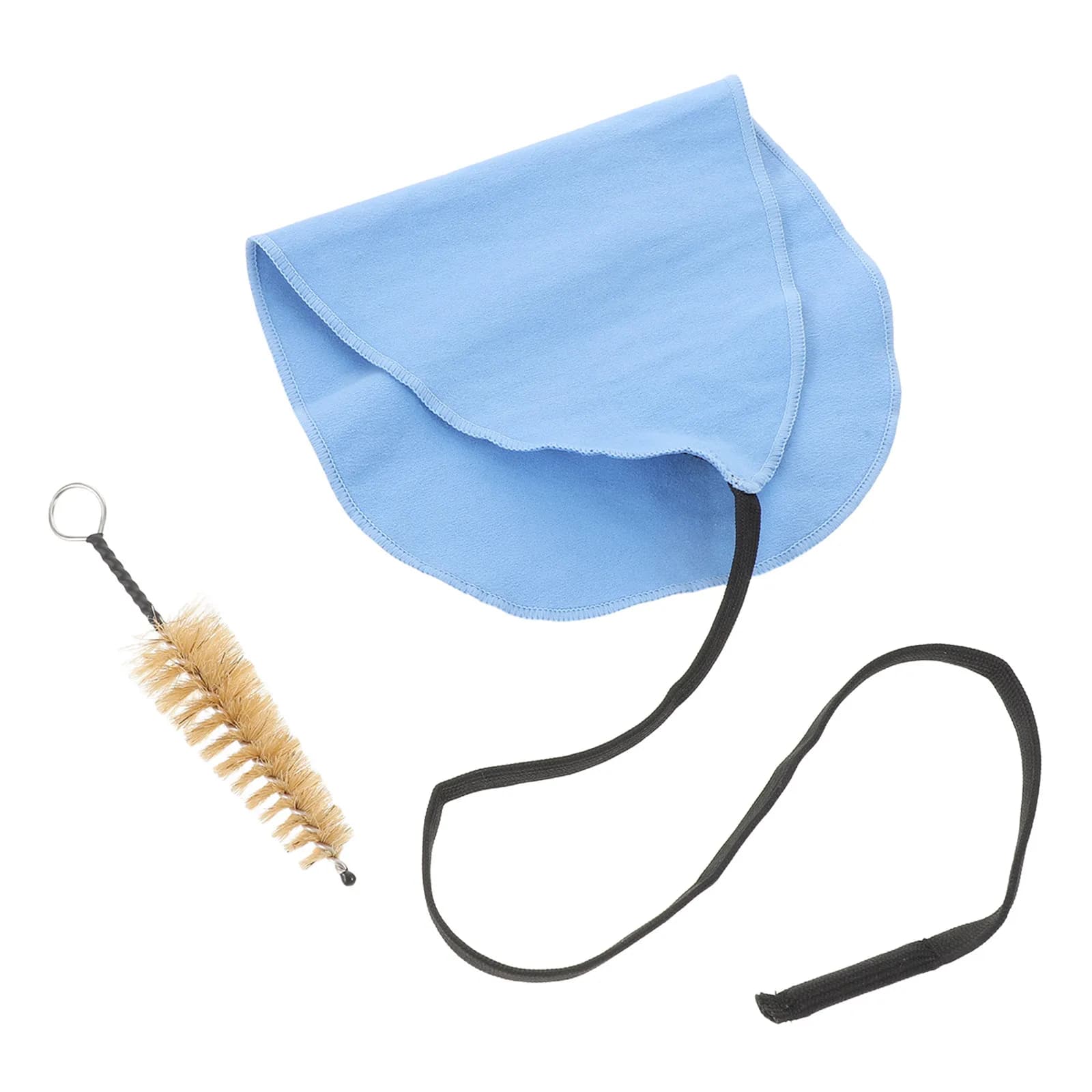 Cleaning set for Clarinet: Cotton Sponge, Sprinkle Brush, Microfiber Cloth for Saxophones, Clarinets, Small, Flutes and Fiato Instruments