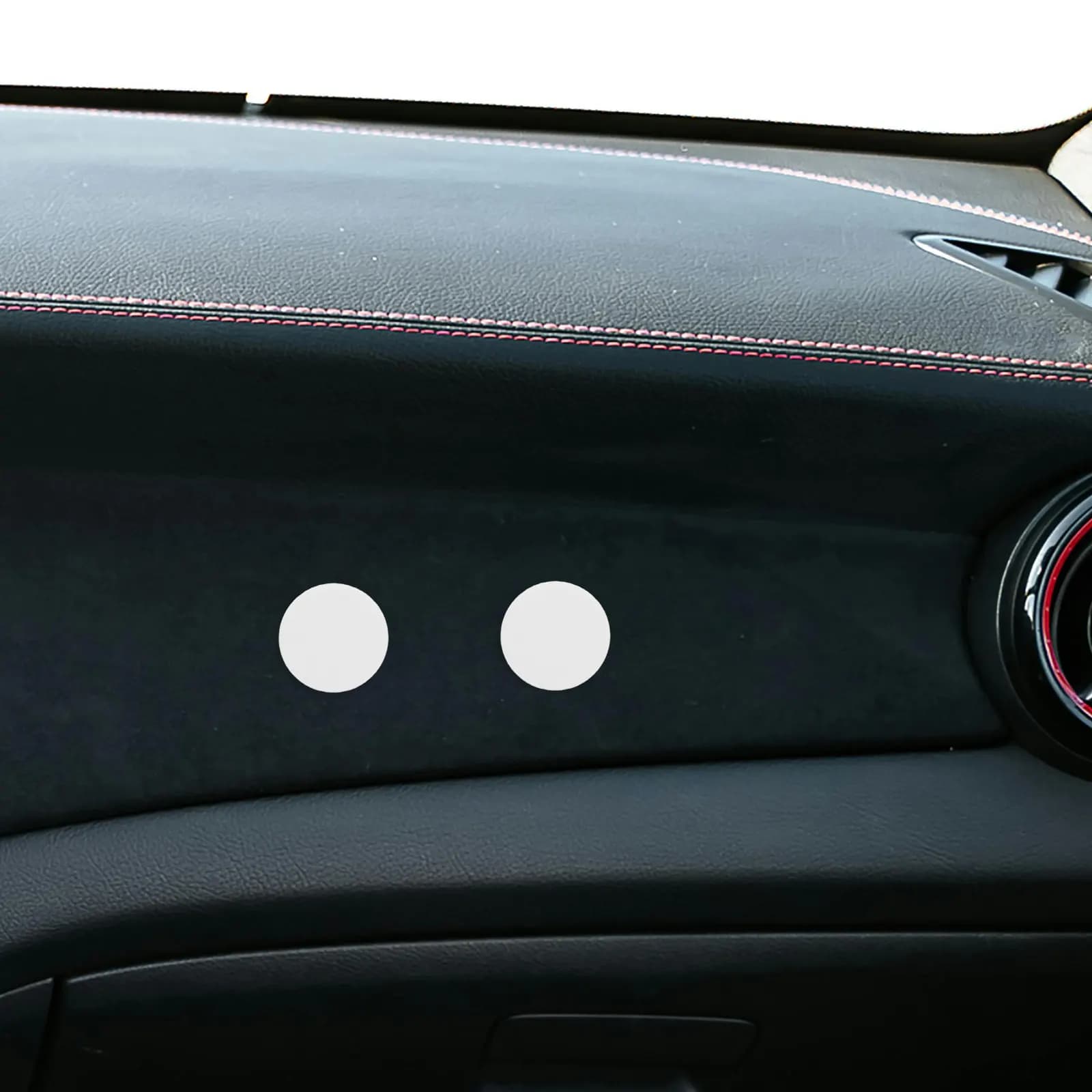 100Pcs Double Sided Sticky Tape Circles High Adhesive No Trace Dots Removable Strong Hold for Car Dashboard Dash Cam Phone Stand
