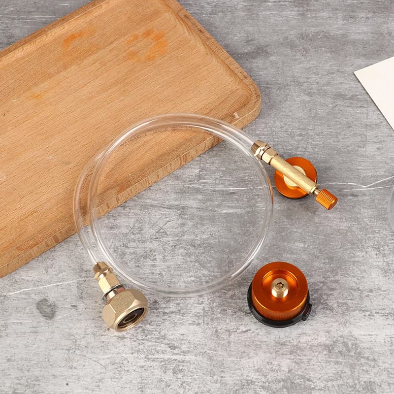 1Set Set serbatoio Gas da campeggio all'aperto Set fornello adattatore di ricarica propano adattatore accoppiatore serbatoio accessori di ricarica a Gas adattatore bruciatore