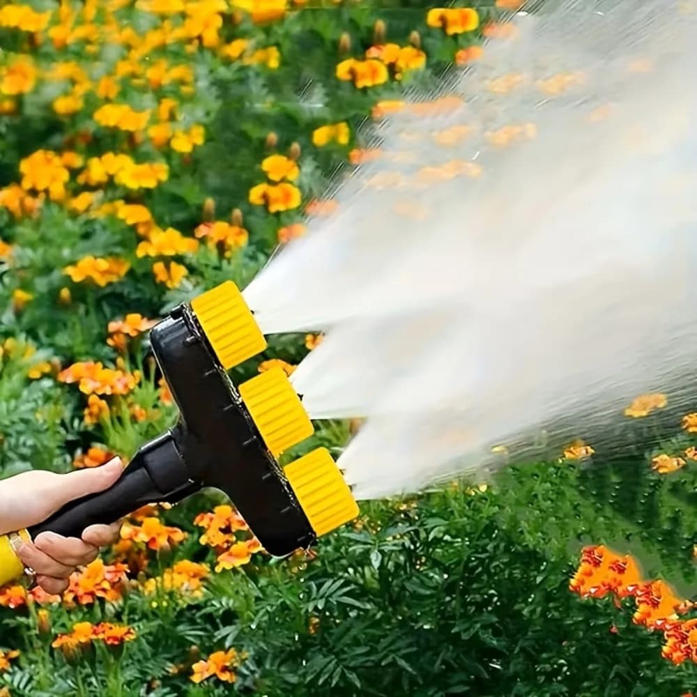 Irrigatore da Giardino Multifunzione con Ugello Regolabile per Irrigazione Agricola e Innaffiamento Piante
